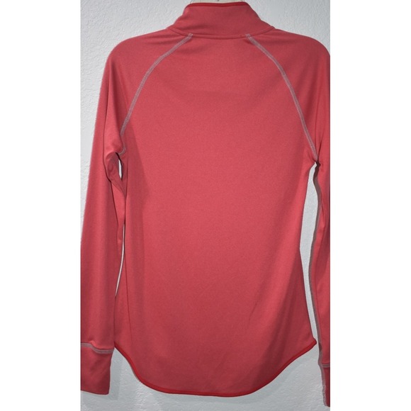 OHIO STATE BUCKEYES Colosseum 1/4 Zip Performance Shirt Women M Pullover Top - Picture 2 of 16
